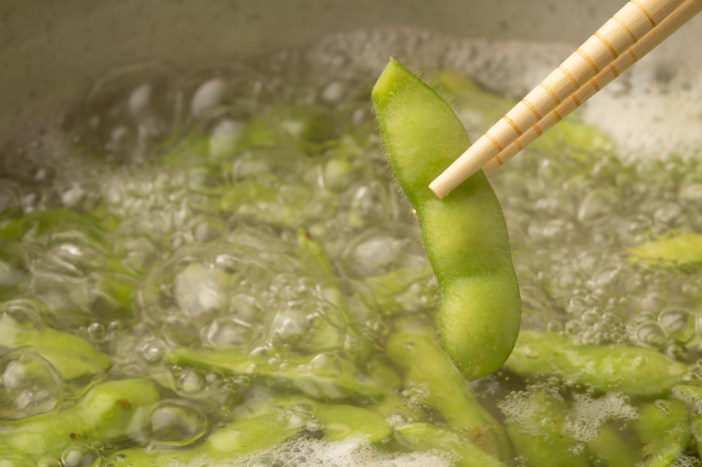 「毛豆」のおいしい茹で方！