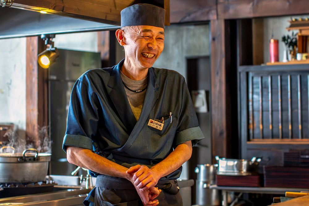 アソベの森いわき荘 総料理長 白戸勝成さん