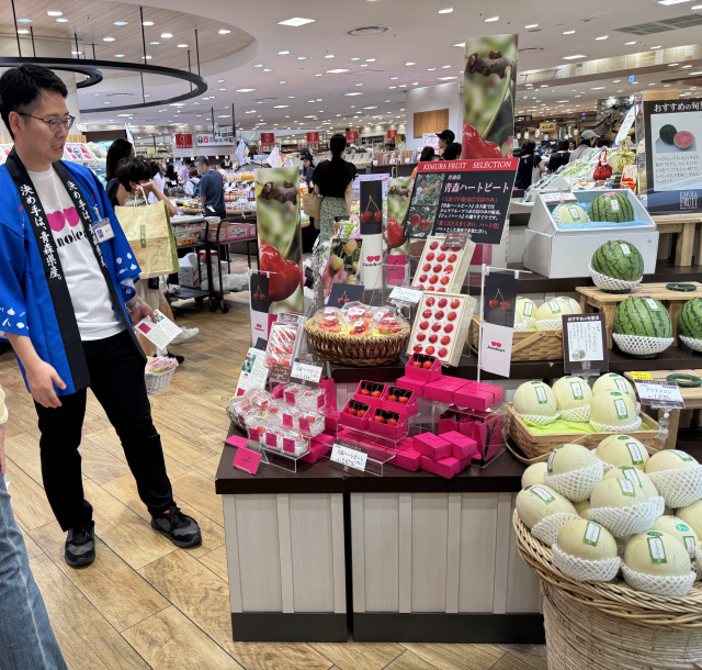 【2025年産】ジュノハートのPRを西日本で実施しました