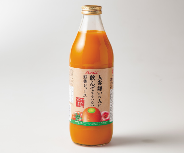 人参嫌いの人に飲んでもらいたい野菜ジュース　1,000ml×6本