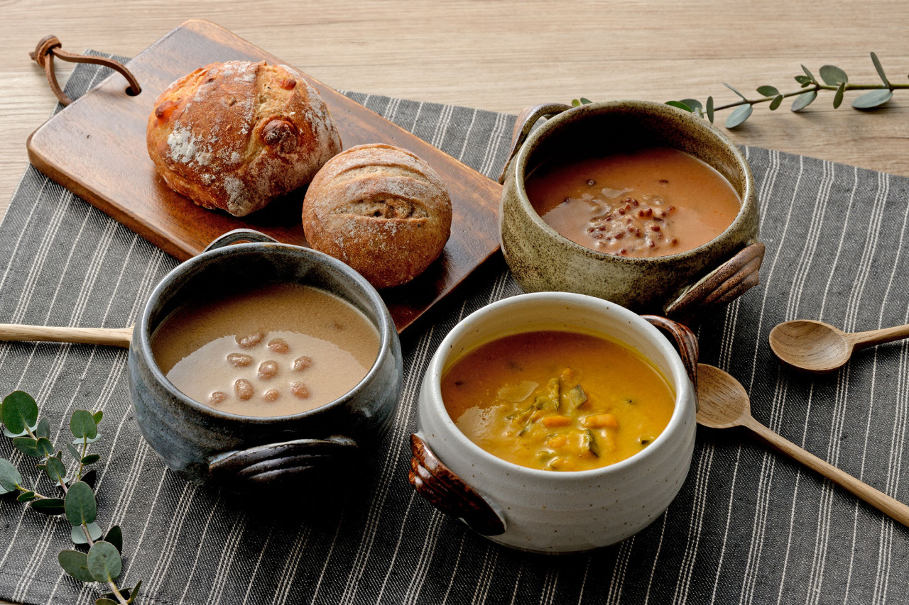 青森野菜の豆乳スープ 3個入 ギフトセット