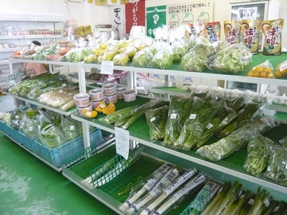 JAアグリマーケット八菜館 地元産野菜がたくさん